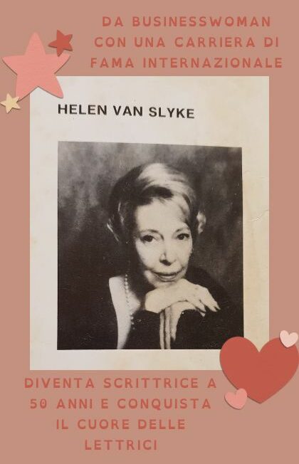 Foto di Hellen Van Style, la donna che dopo una carriera importante a 50 anni cambiò vita con la scrittura di romanzi con temi particolari sulle donne, per saperne di più vai all'articolo.